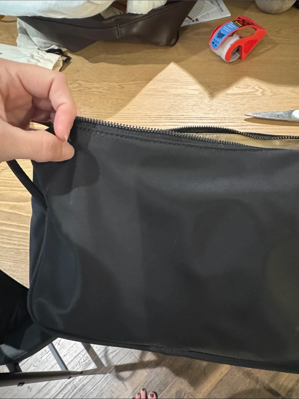 Alf the Label the Jacky Pram Caddy-Black /gunmetal  Bag